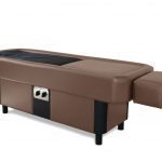 brown hydromassage table