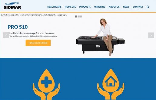 new website snapshot image