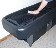 wipeable hydrotable cover